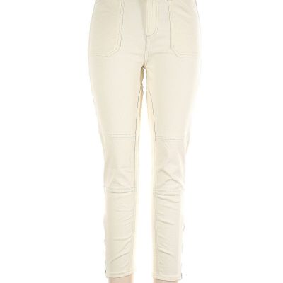 Banana Republic Women Ivory Jeggings 30W